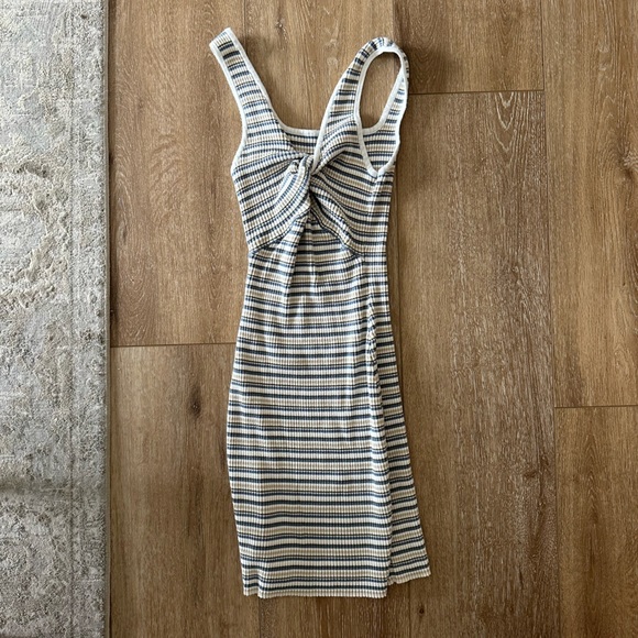 Abercrombie & Fitch Reversible Knit Mini Dress Size Medium Tall - Picture 3 of 8